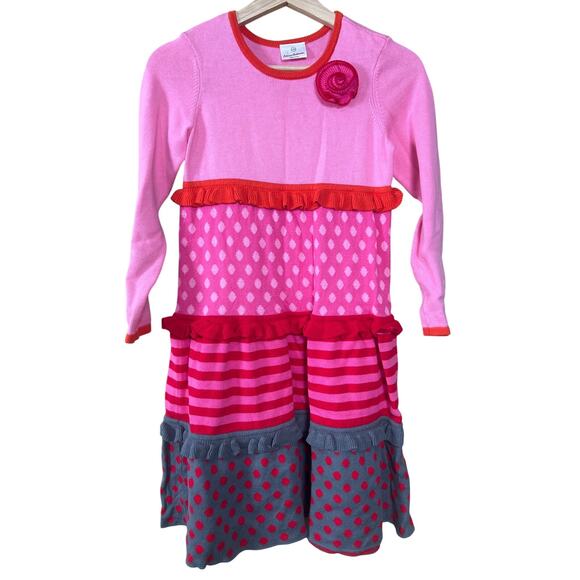 Hanna Andersson Other - Hanna Andersson 100% Cotton Girls Knit Dress
